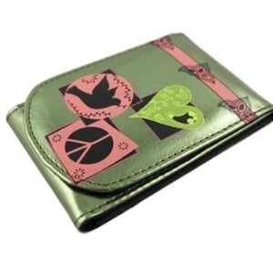 Shagwear Nail Kit Premium Vegan Leather Green Henna New